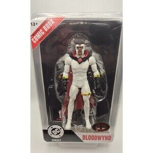 DC Direct Bloodwynd Action Figure Justice League America Series w/ Comic Book